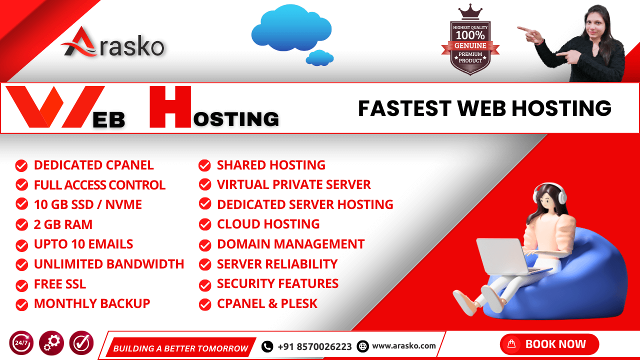 Arasko-Web Hosting Plan Delhi